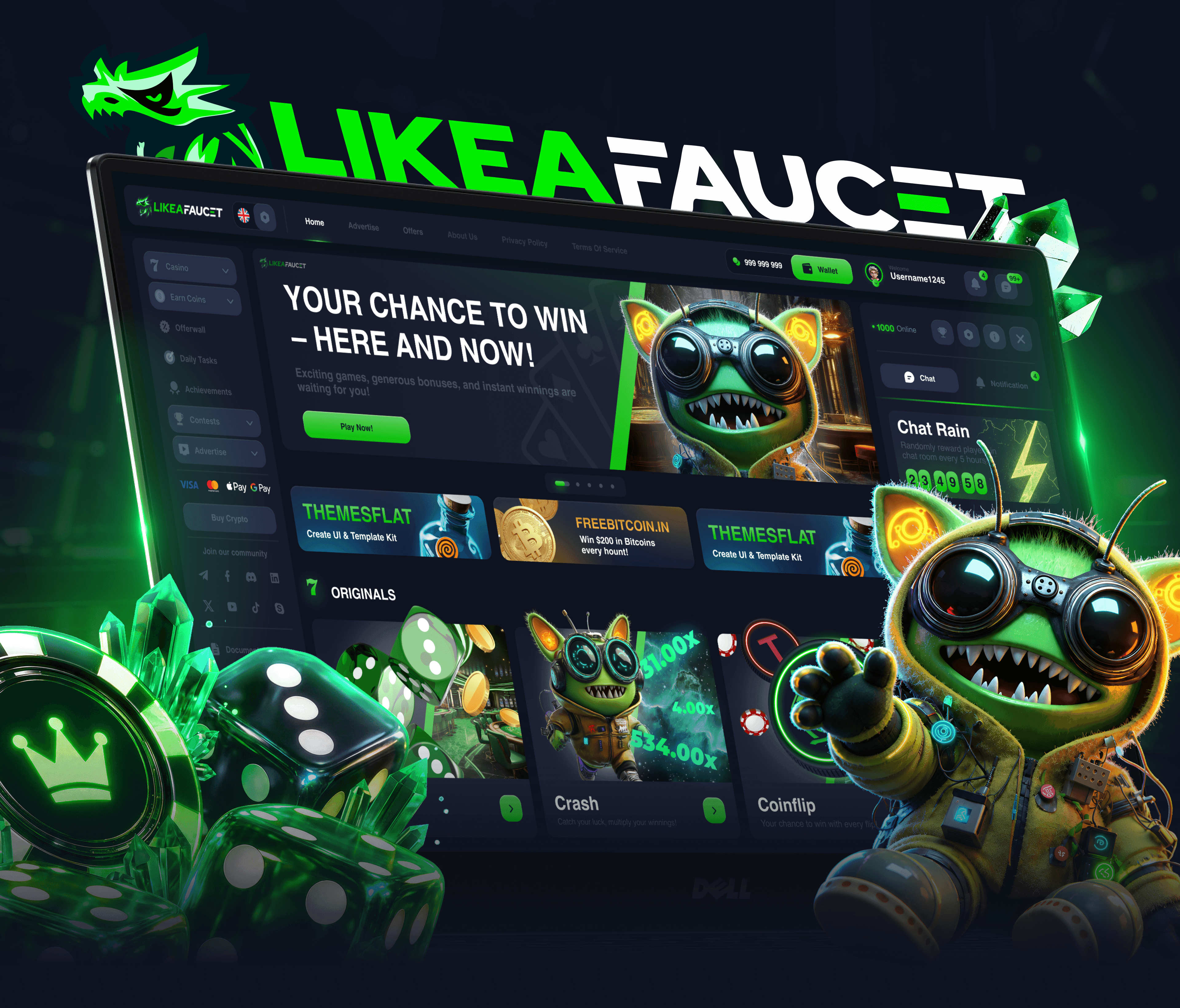 Likeafaucet Casino Design Project